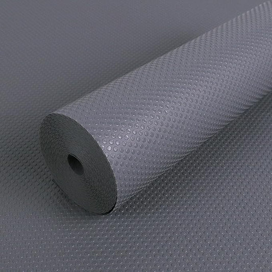 FLPMIX Shelf Liners for Kitchen Cabinets: Dark Grey Waterproof Bathroom Drawer by FLPMIX