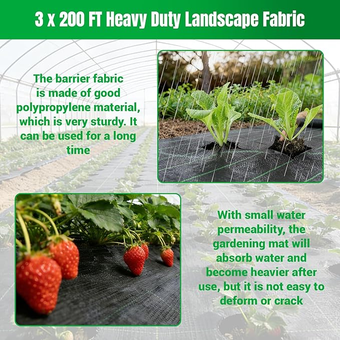 Weed Barrier Fabric Planting Cover - Image 5