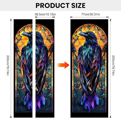 3D Door Stickers, Peel and Stick Vinyl Wallpaper, Self-Adhesive Mural Door Cover - Image 3