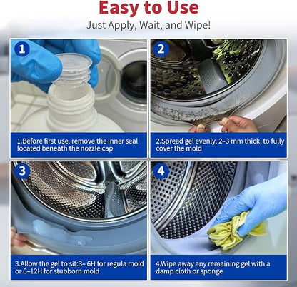 W&E Choice Mold Stain Remover Gel Cleaner - Image 5
