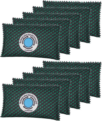 100g Rechargeable Desiccant Pack of 10, Moisture absorbers by FUNOUOBuyNow