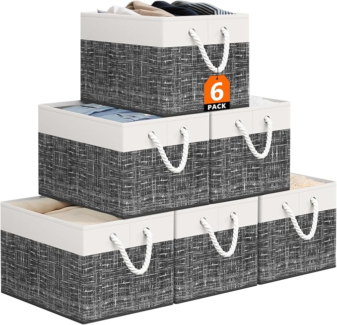 Storage Bin, Collapsible Storage Basket by StorageTastic