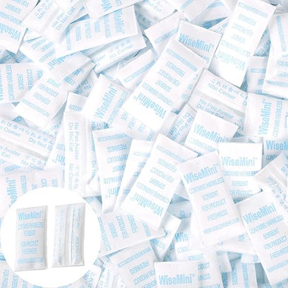0.25 Gram 1200 Pack Silica Gel Packets, Dessicant Packets, Silica Gel Packs by Wisesorb