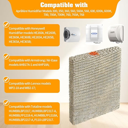 2Pack 35 Water Panel Humidifier Replacement Filter Made of Aluminum Mesh - Image 2