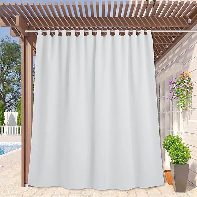 RYB HOME Extra Wide Outdoor Curtains by RYBHOME