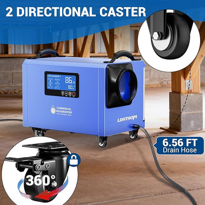 LDHTHOPI 145 Pint Commercial Dehumidifier - Image 4