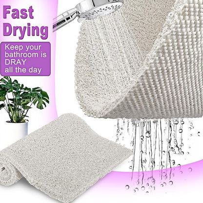 Shower Mats Non Slip for Elderly, 24x32’Lager Loofah Bath Mats for Shower - Image 3