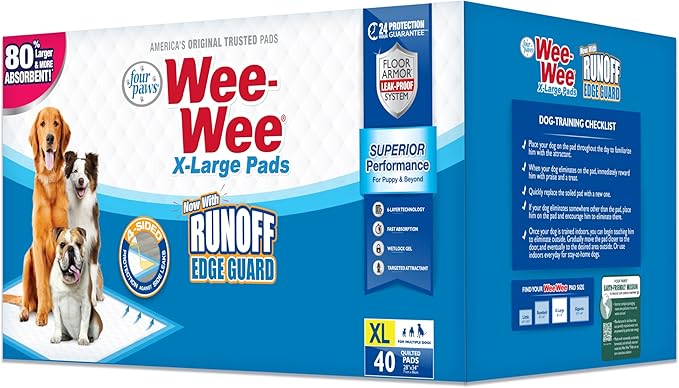 Four Paws Wee-Wee Superior Performance Pee Pads by FourPaws