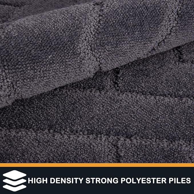 PURRUGS Easy Care Area Rug 4.5ft x 7ft, Non-Slip Machine Washable Entry Rug - Image 4
