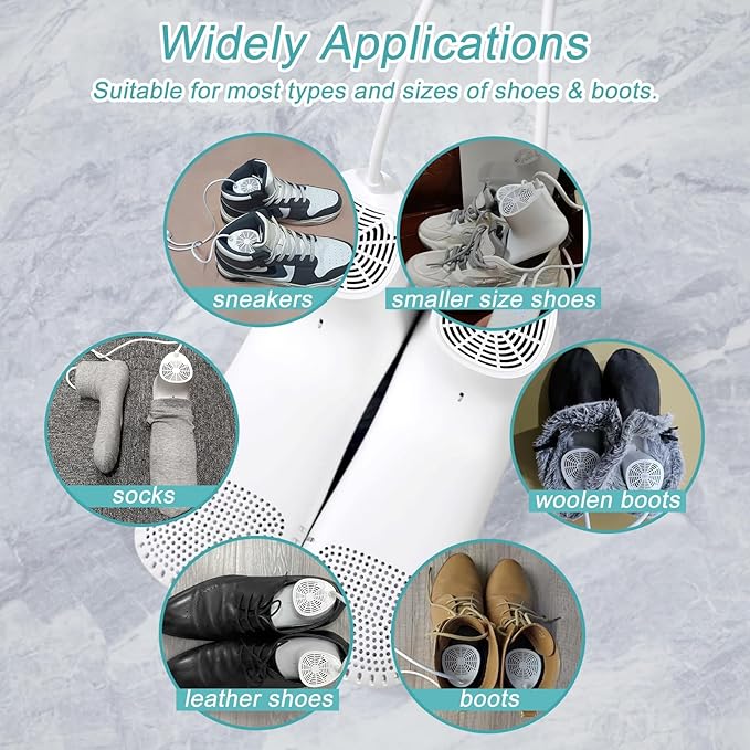 Shoe Dryer and Deodorizer with Timer - Image 7