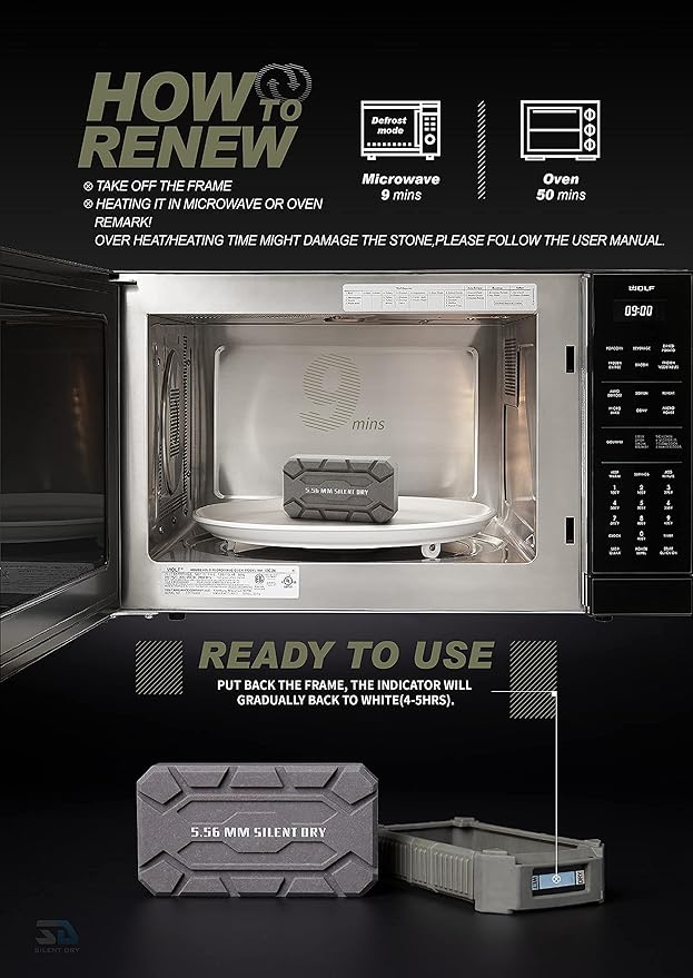 Gun Safe Dehumidifier, Portable Dryer, Safe mini mold remover - Image 3
