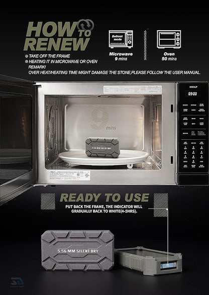 Gun Safe Dehumidifier, Portable Dryer, Safe mini mold remover - Image 3