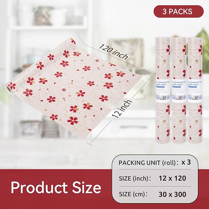 FIFTY FEET 12"x120" Non-Adhesive Shelf Liner - Image 5
