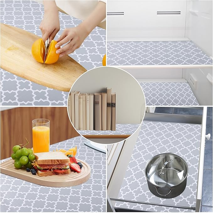 Shelf Liner 20 Inch Wide X 20 Ft Non Adhesive Cabinet Drawer Liner Non Slip - Image 4