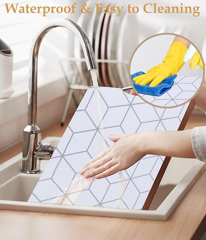 Shelf Drawer Liner Non Slip 10 Inch Wide X 20 Ft Non Adhesive Kitchen Cabinet - Image 4