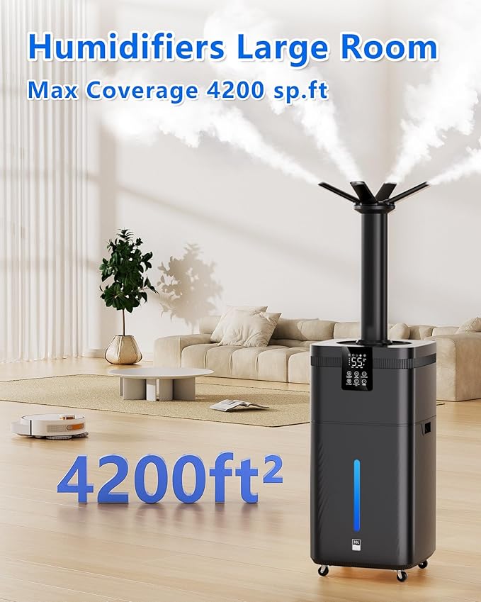 30L/7.93Gal Commercial Humidifier Large Room 4200 sq.ft, Whole House - Image 2