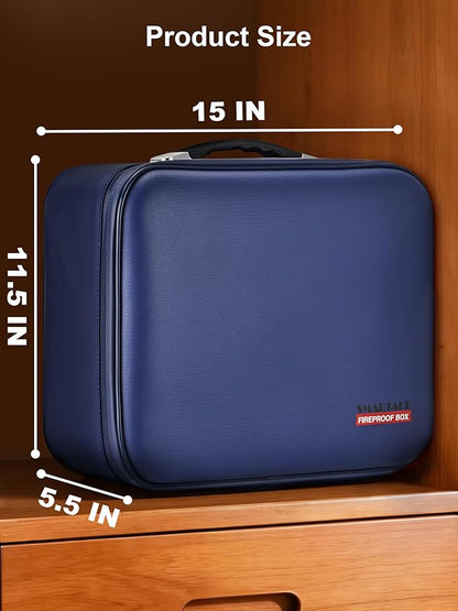 SMARTAKE Fireproof Document Box - Image 6