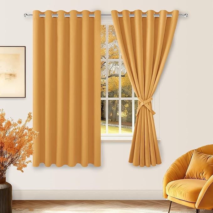 Hiasan Grommet Blackout Curtains by Hiasan