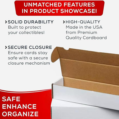 Collector's First Pick Premium 800 Count Storage Box Trading Card Storage Box - Image 4