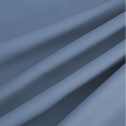 NICETOWN Room Darkening Draperies Curtains Panels, 2 Panels Stone Blue W52 x L90 - Image 8