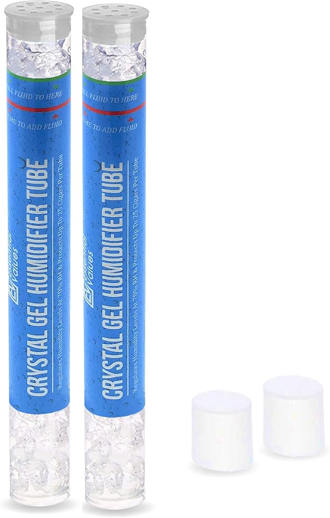 Essential Values 2 Pack Cigar Humidor Packets, Tubes by EssentialValues