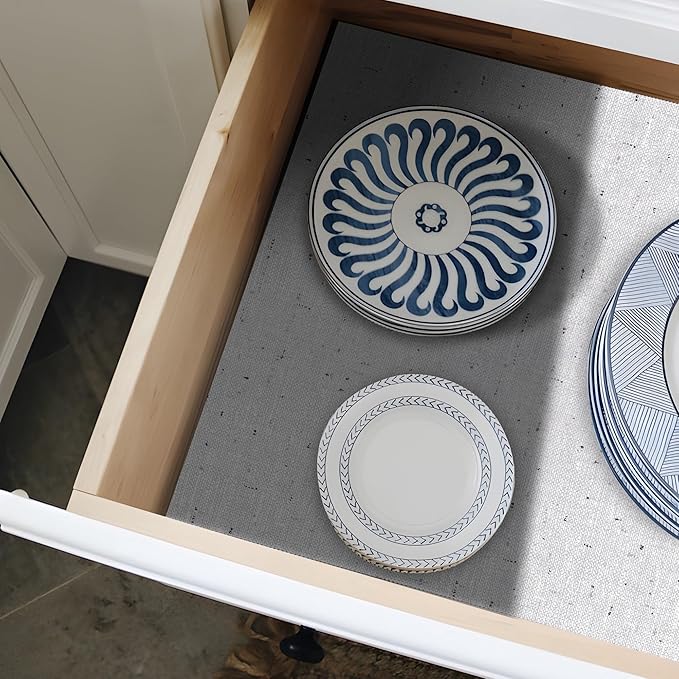 Shelf Liner 18" W x 96" L Cabinet Liners Non Adhesive, Drawer Liners Non Slip - Image 7
