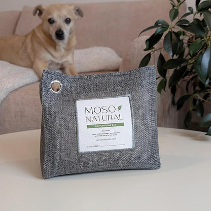 Moso Natural Air Purifying Bag 600g, Premium Bamboo Charcoal Odor Absorber - Image 9