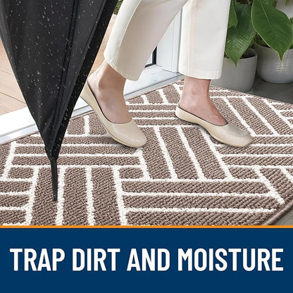 OLANLY Runner Indoor Door Mat, 70x23 Inch, Dirt Resistant and Absorbent - Image 2