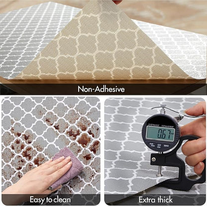 Viseeko Shelf and Drawer Liner for Kitchen Cabinet, Non-Adhesive Cabinet Liners - Image 5