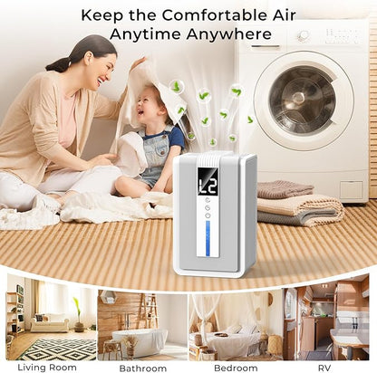 Dehumidifiers for Home, 42 OZ Small Dehumidifier - Image 8