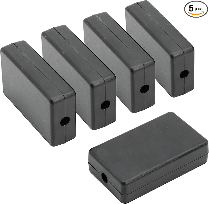 LeMotech 5Pcs ABS Plastic Electrical Project Case Power Junction Box, Project by LeMotech