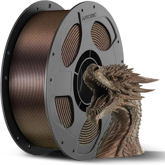 ANYCUBIC Galaxy PLA 3D Printer Filament, Sparkle Glitter PLA, Chameleon by ANYCUBIC