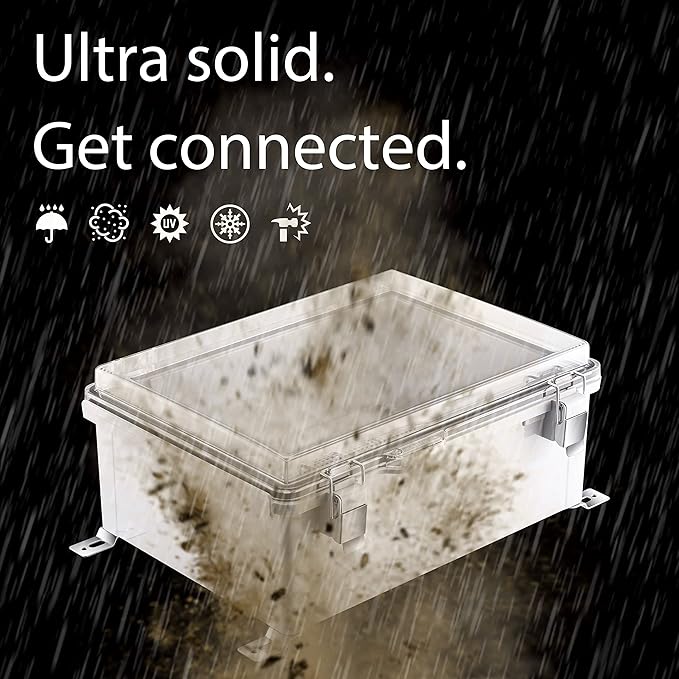 Junction Box, IP67 Waterproof Plastic Enclosure - Image 2