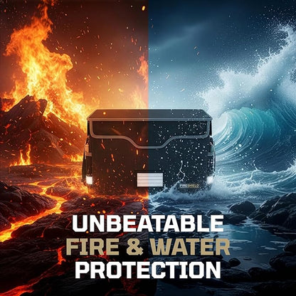 FIRESHIELD PRO 5200°F Fireproof Document Box - Image 4