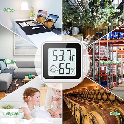 Indoor Humidity Meter Hygrometer 4Pack, Room Thermometer - Image 8
