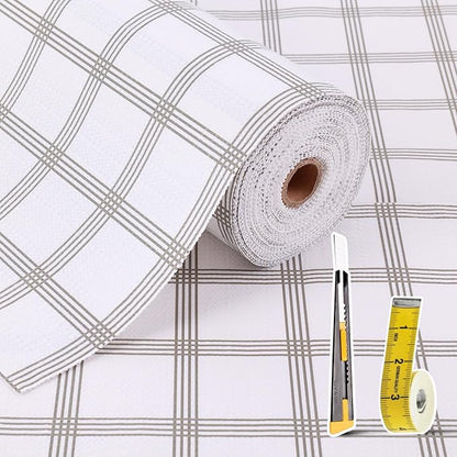 Drawer and Shelf Liner for Kitchen Cabinet: 23.6 in X 30 Ft Non Slip Waterproof by Kimhan