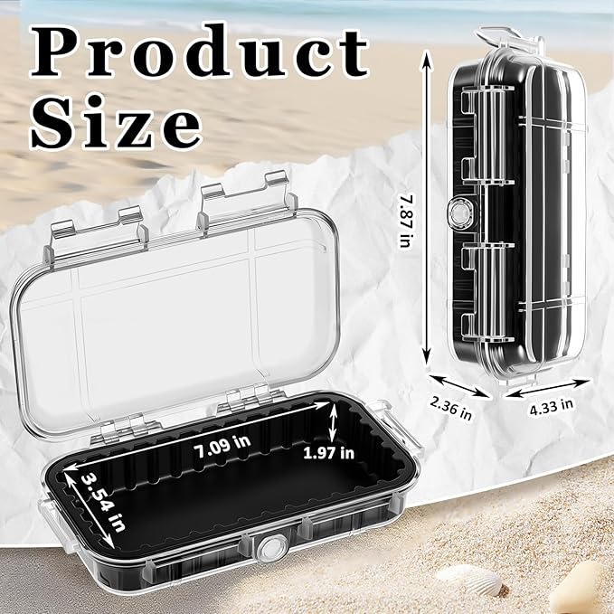 Waterproof Dry Box Clear Waterproof Storage Case - Image 2