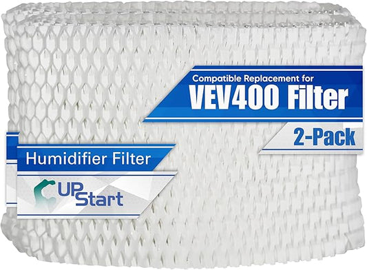 2-Pack WF2 Wicking Filter for Vicks VEV400 Replacement Filter by UpStart+Components