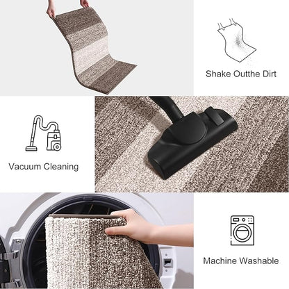 Smiry Dog Door Mat for Muddy Paws, Absorbs Moisture and Dirt, Low-Profile - Image 6