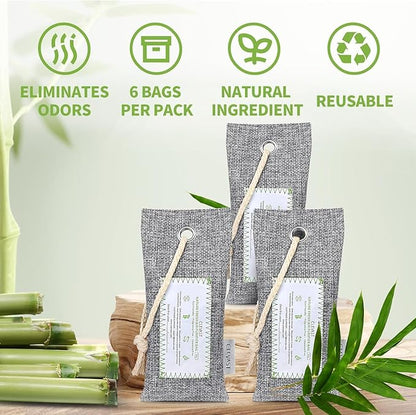 CLEVAST Activated Bamboo Charcoal Odor Absorber - Image 2