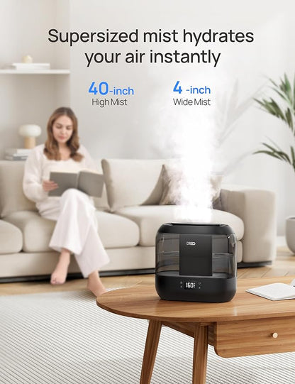 Dreo Smart Humidifiers for Bedroom-Filter Included, Top Fill 4L Humidifier - Image 5