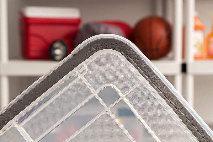IRIS USA 41 Quart WEATHERPRO Plastic Storage Box - Image 5