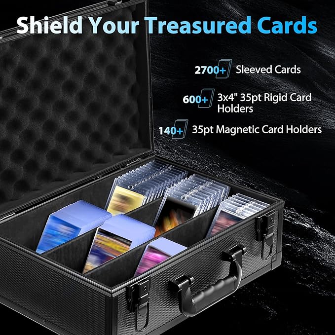 WOT I Trading Card Storage Box | Holds 600+ Toploaders | Sports Card Storage - Image 2