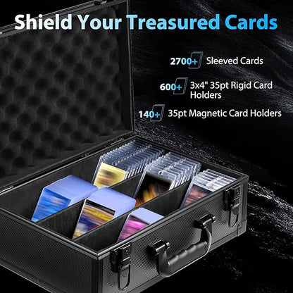 WOT I Trading Card Storage Box | Holds 600+ Toploaders | Sports Card Storage - Image 2