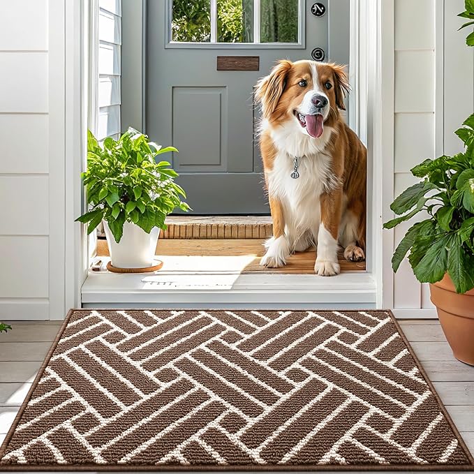 OLANLY Indoor Door Mat, 36x24 Inch, Dirt Resistant and Absorbent, Non-Slip - Image 6