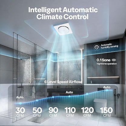 VIVOHOME Bathroom Exhaust Fan - Image 3