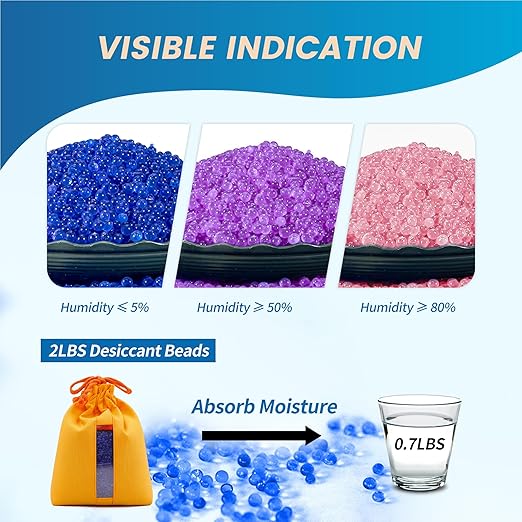 2X 500g Rechargeable Silica Gel Beads - Image 3
