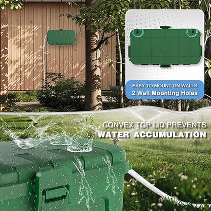 Flemoon Outdoor Electrical Box Waterproof, Medium Weatherproof Electrical Box - Image 6