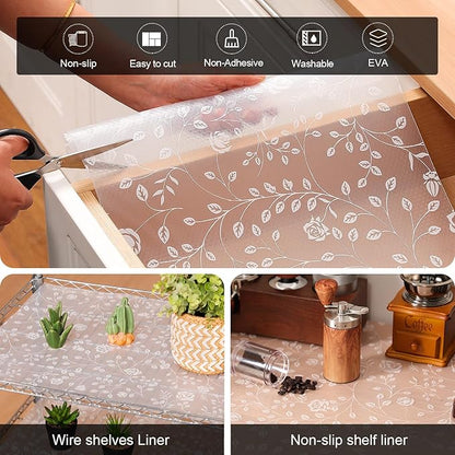 Cooyes Shelf Liner – Premium Non-Adhesive Cabinet & Drawer Liner - Image 4