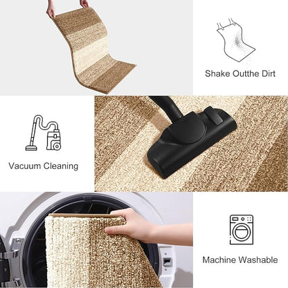 Smiry Dog Door Mat for Muddy Paws, Absorbs Moisture and Dirt, Low-Profile - Image 6